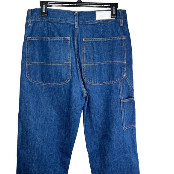 Re/Done High-Rise True Rinse Utility Loose Jeans Blue Denim Size 26 - Picture 7 of 16